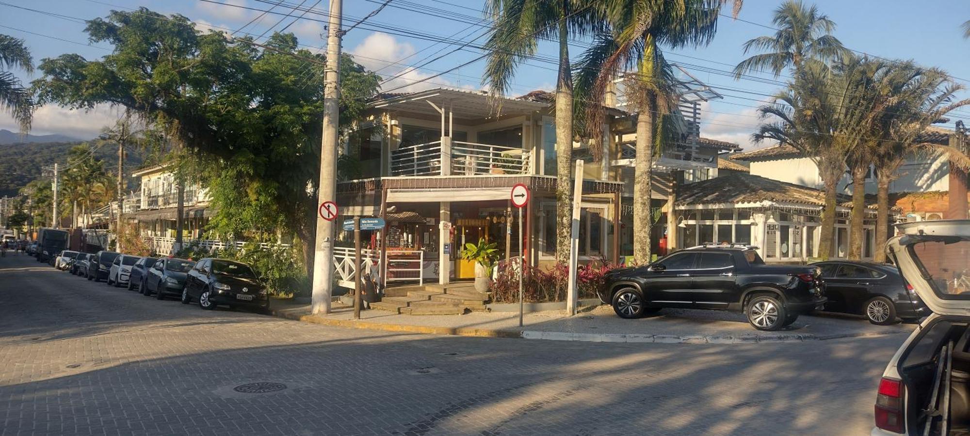Flat Charmoso Na Praia De Juquehy 圣塞巴斯蒂安 外观 照片