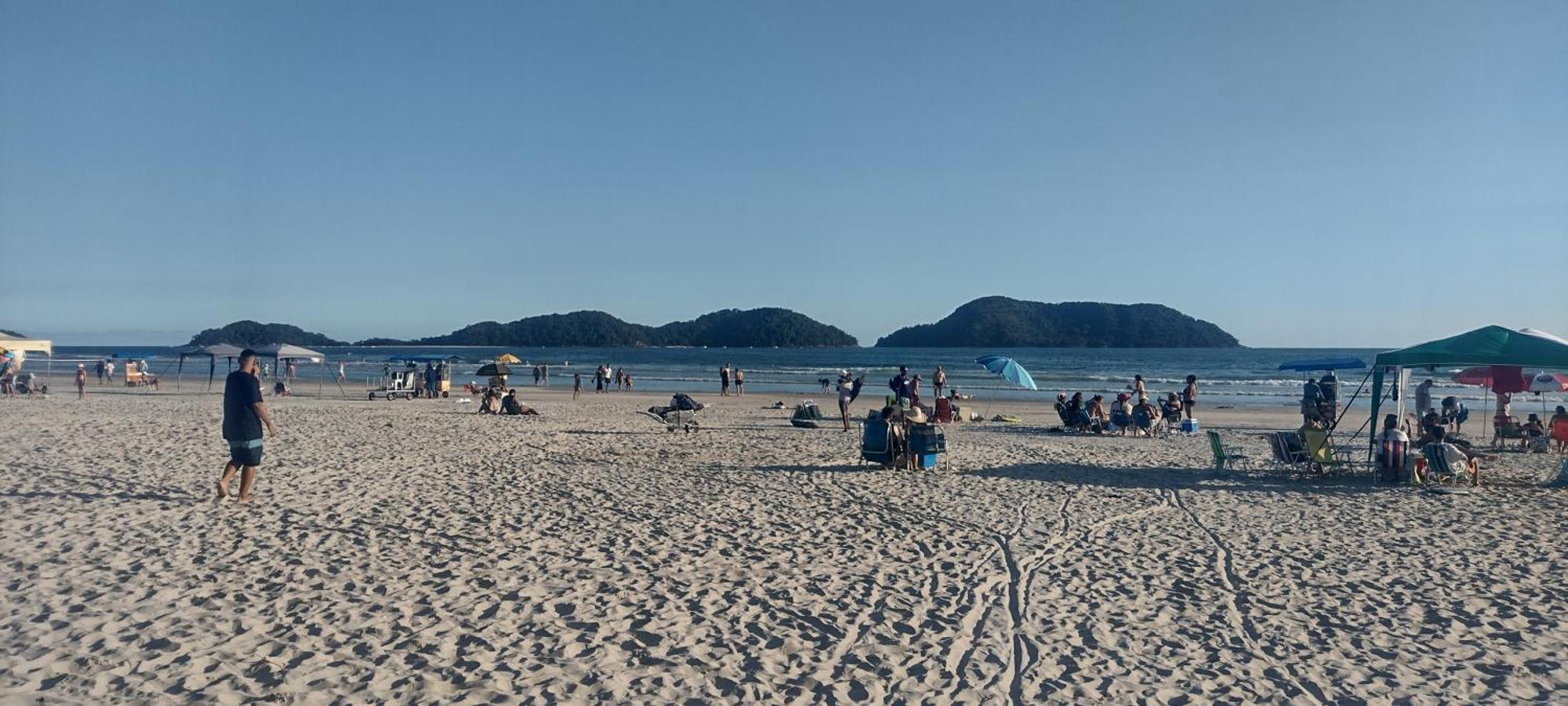 Flat Charmoso Na Praia De Juquehy 圣塞巴斯蒂安 外观 照片