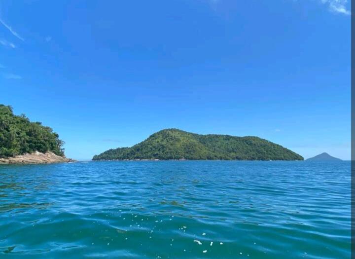 Flat Charmoso Na Praia De Juquehy 圣塞巴斯蒂安 外观 照片