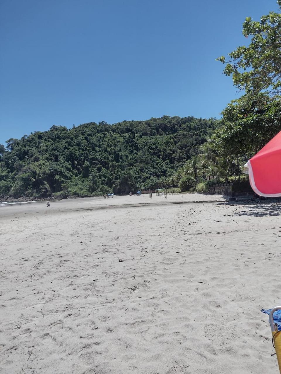 Flat Charmoso Na Praia De Juquehy 圣塞巴斯蒂安 外观 照片